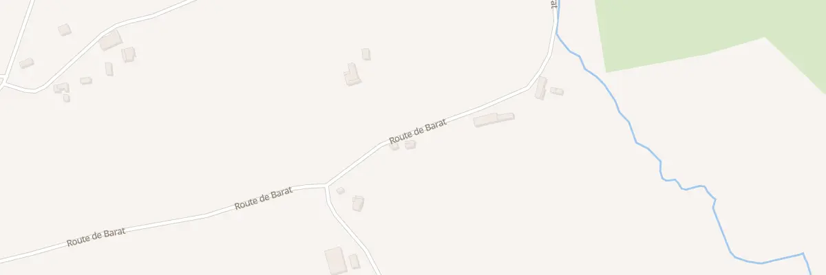 Plan du 837 Rte de Barat à Lafitte-sur-Lot