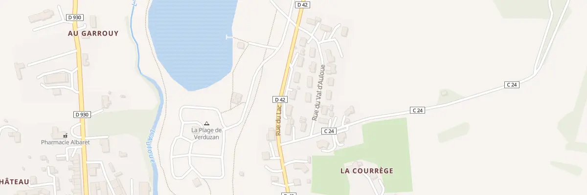 Plan du 26 Rue du Lac à Castéra-Verduzan