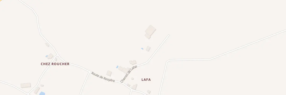 Plan du 385 Che de Lafas à La Chapelle-Bâton
