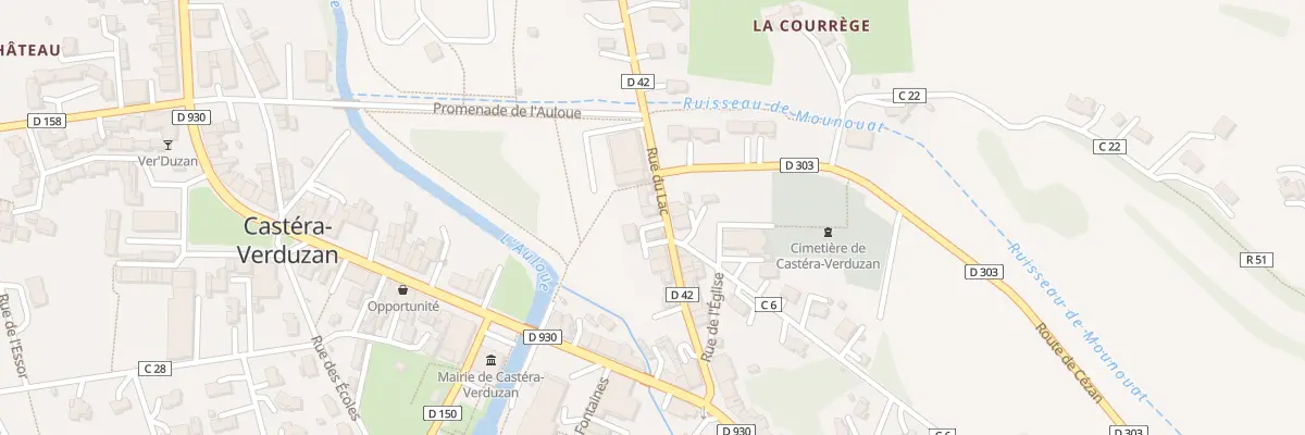 Plan du 19 Rue du Lac à Castéra-Verduzan
