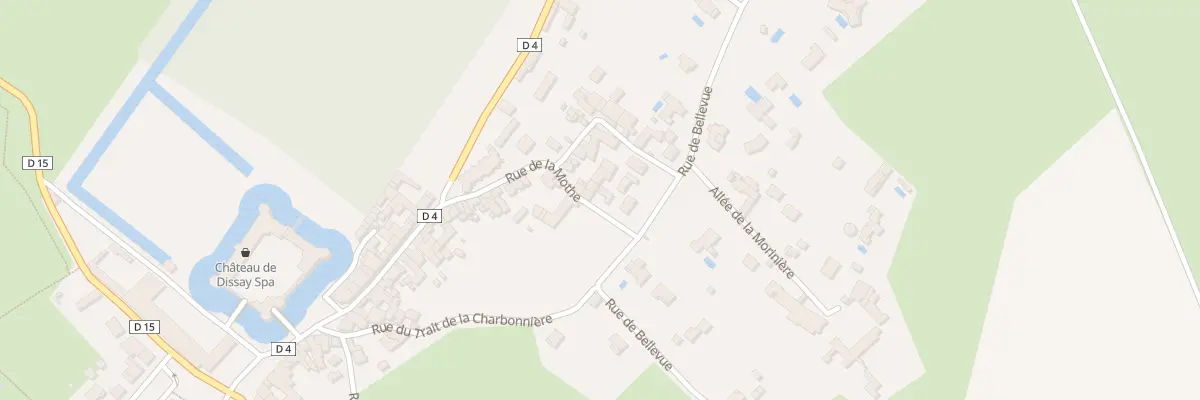 Plan du 151 Rue de la Mothe à Dissay