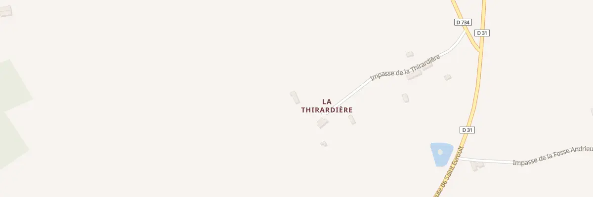 Plan du 274 Imp de la Thirardière à Échauffour