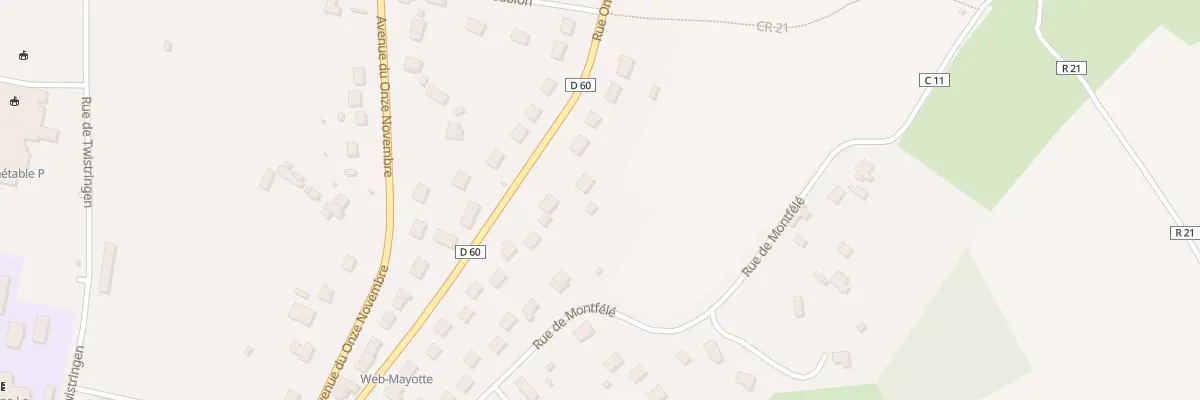 Plan du 21 Rue Onias Martin à Bonnétable
