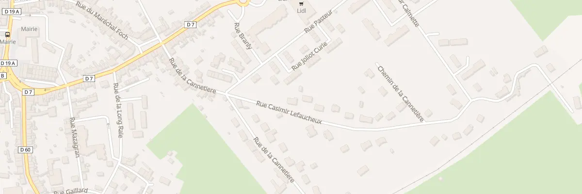 Plan du 4 Rue Casimir Lefaucheux à Bonnétable