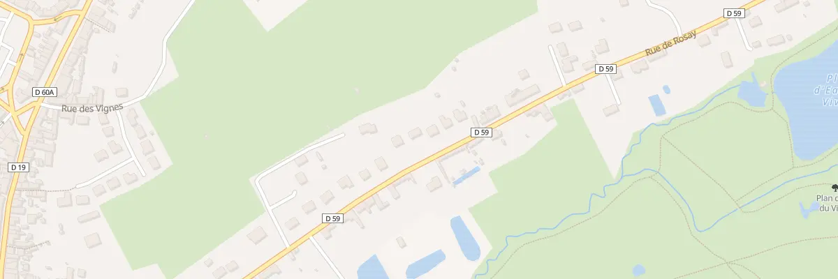 Plan du 76 Rue de Rosay à Bonnétable