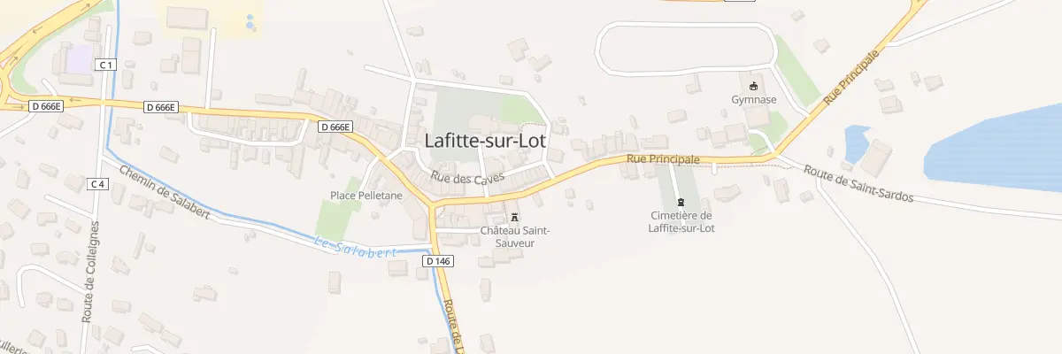 Plan du 69 Rue Principale à Lafitte-sur-Lot