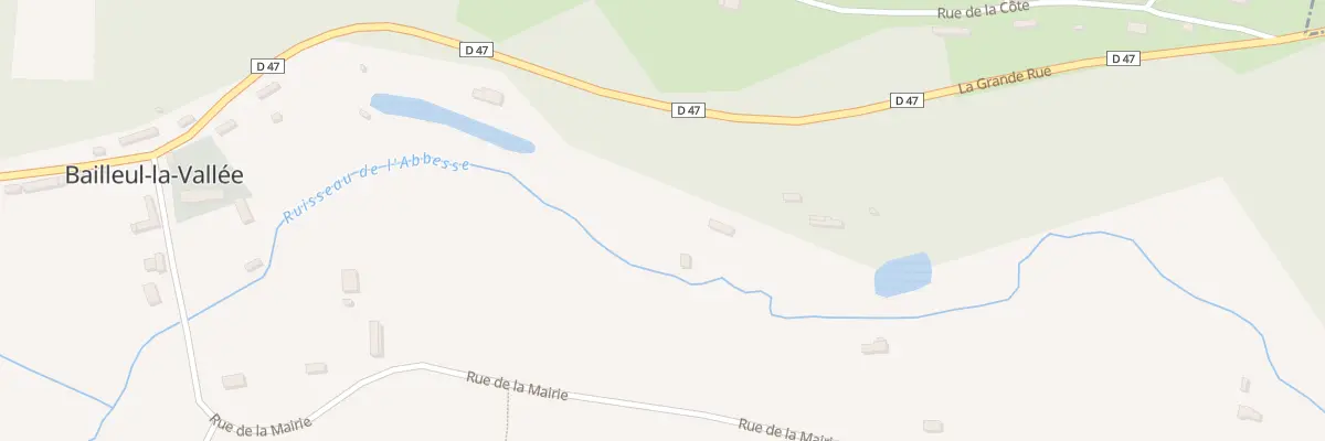 Plan du 9 Rue de la Mairie à Bailleul-la-Vallée