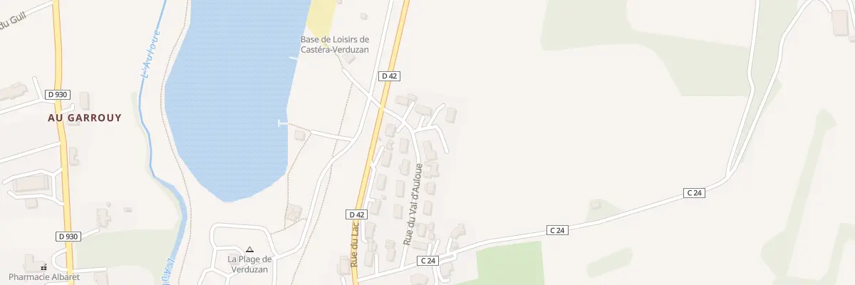 Plan du 12 Rue du Val d’Auloue à Castéra-Verduzan