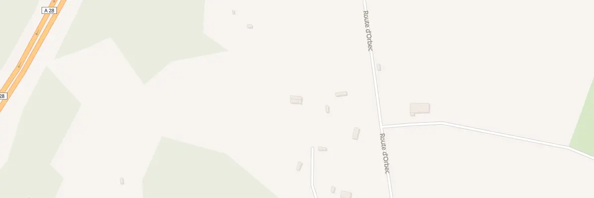 Plan du 421 Rte d’Orbec à La Goulafrière