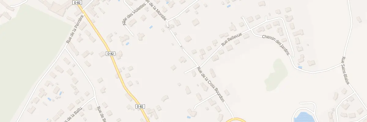 Plan du 8 Rue de la Croix Bourdon à Beaumont Saint-Cyr