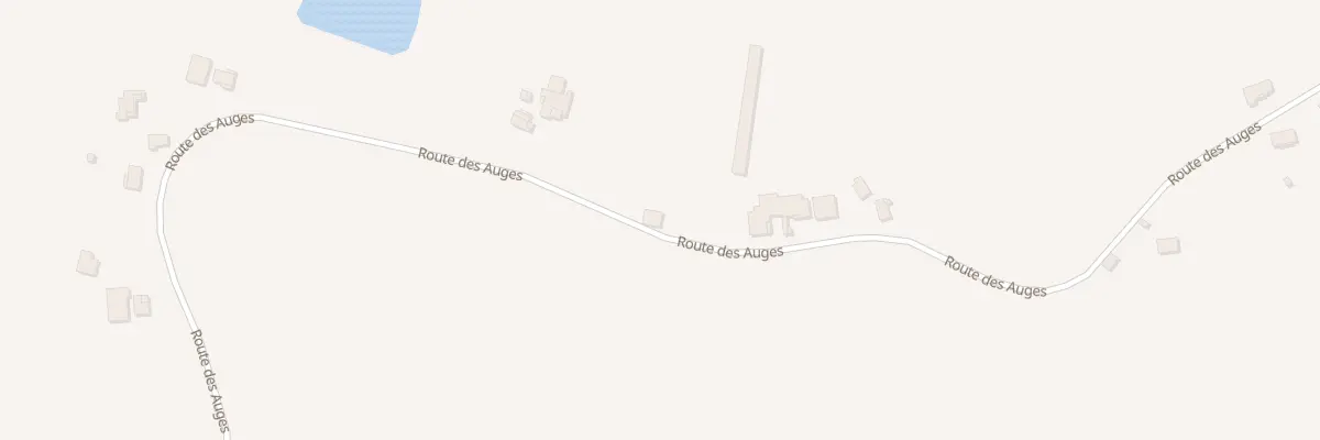 Plan du 1016 Rte des Auges à Brugnac