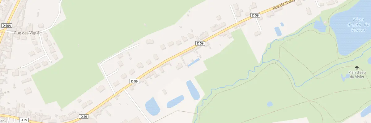 Plan du 67 Rue de Rosay à Bonnétable