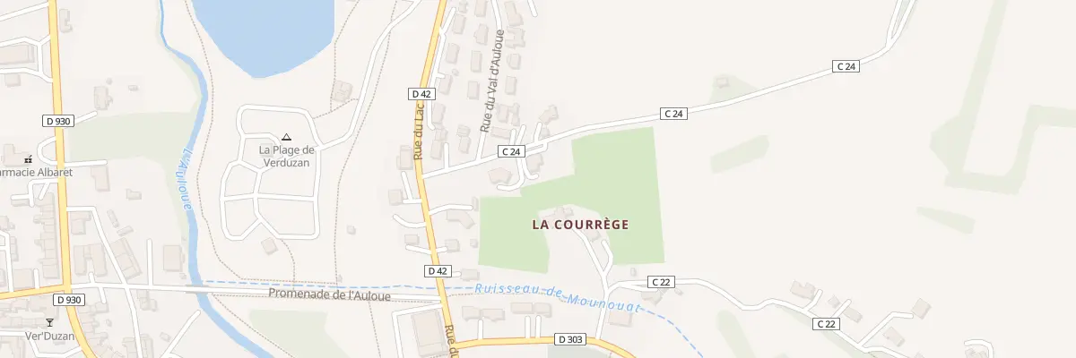 Plan du 6 Che de Nabeau à Castéra-Verduzan