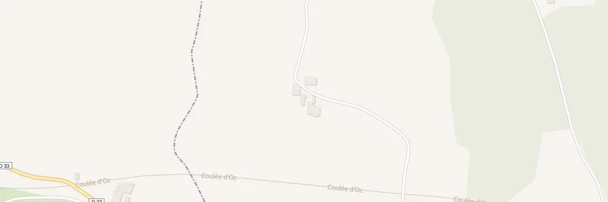 Plan du 415 Che de la Farinarde à Marthon