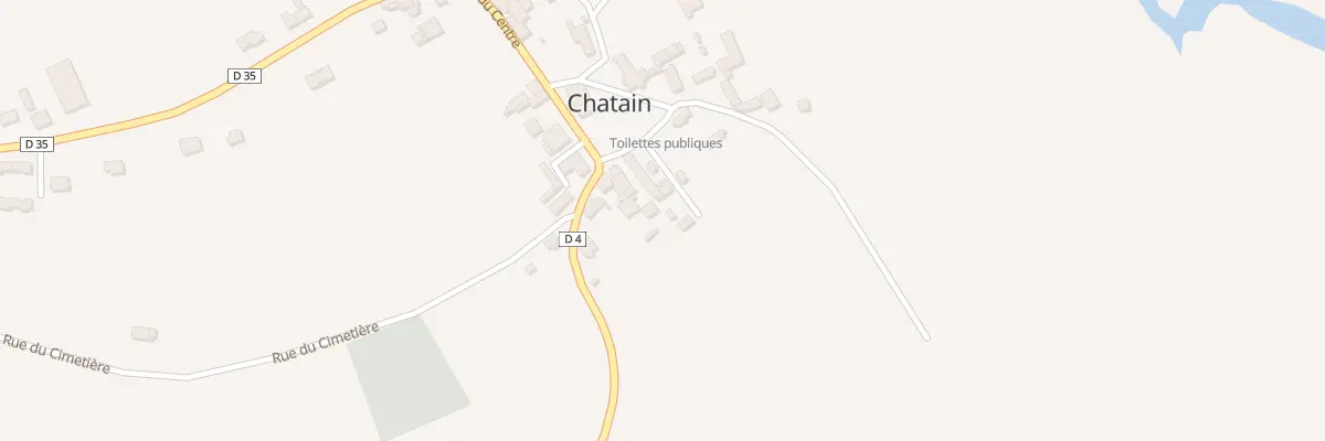 Plan du 14 Rue de l’Abbe Paul Guillon à Chatain