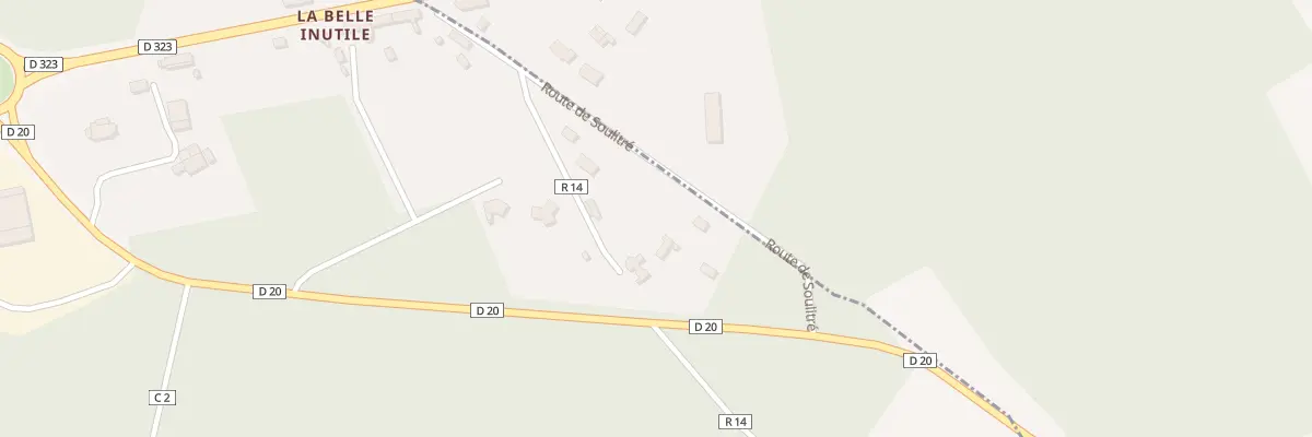 Plan du 7 La Belle Inutile à Soulitré