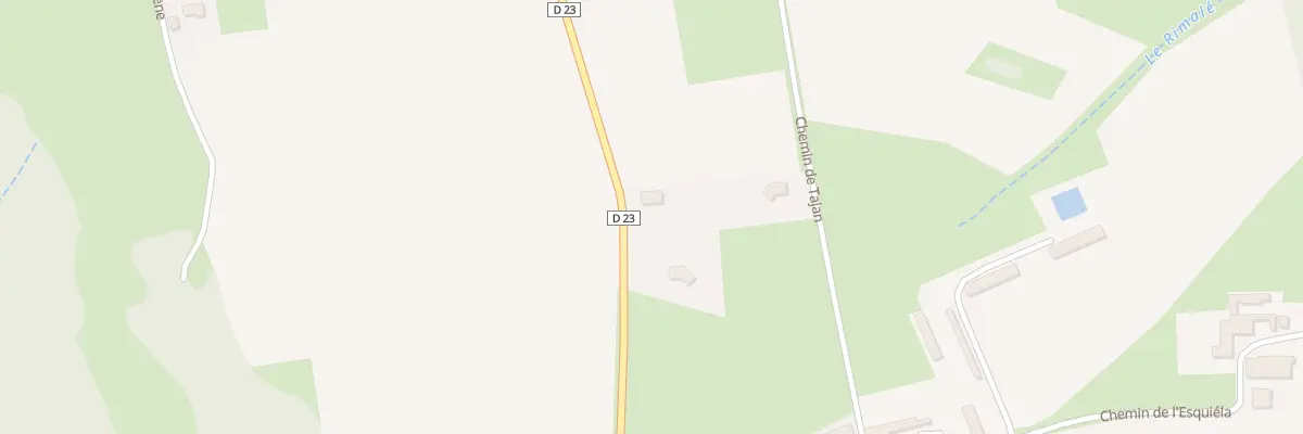 Plan du 3 Rte de Lannemezan à Recurt