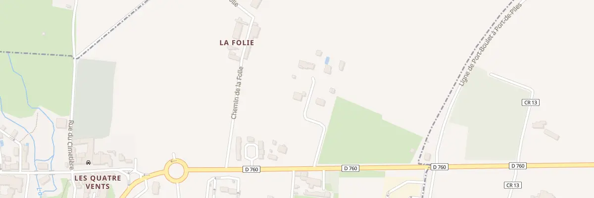 Plan du 2 Le Dolmen à L’Île-Bouchard