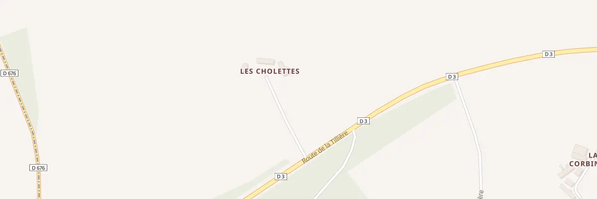 Plan du 2 Rte de la Tillière à Mahéru