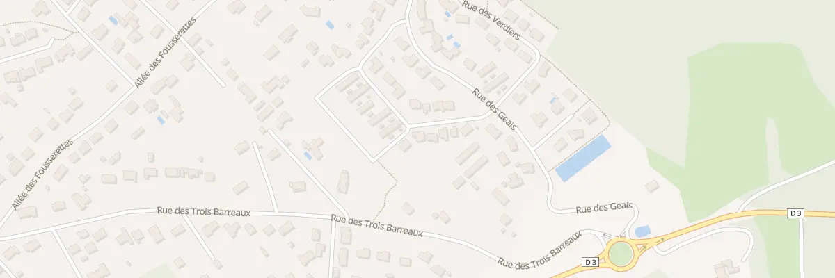 Plan du 10 Rue des Loriots à Montamisé