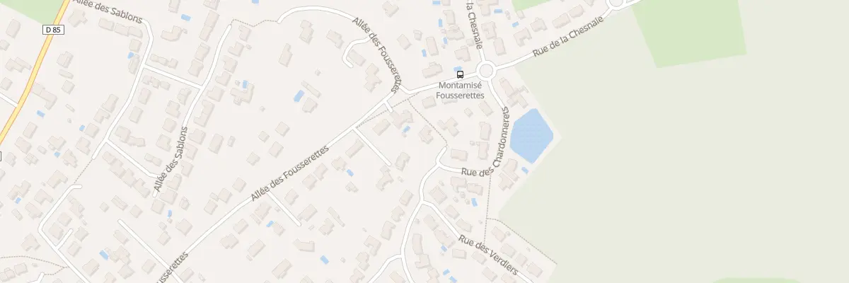 Plan du 12 Rue des Chardonnerets à Montamisé