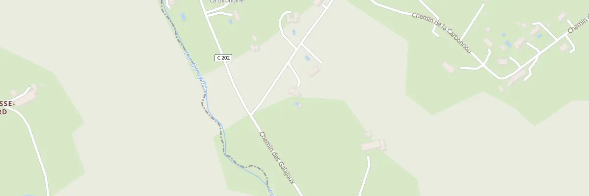 Plan du 1024 Che de la Carbonnou à Bergerac