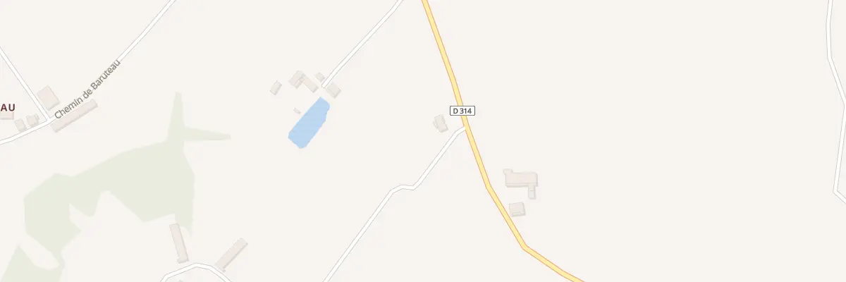 Plan du 271 Rte de Verteuil à Brugnac