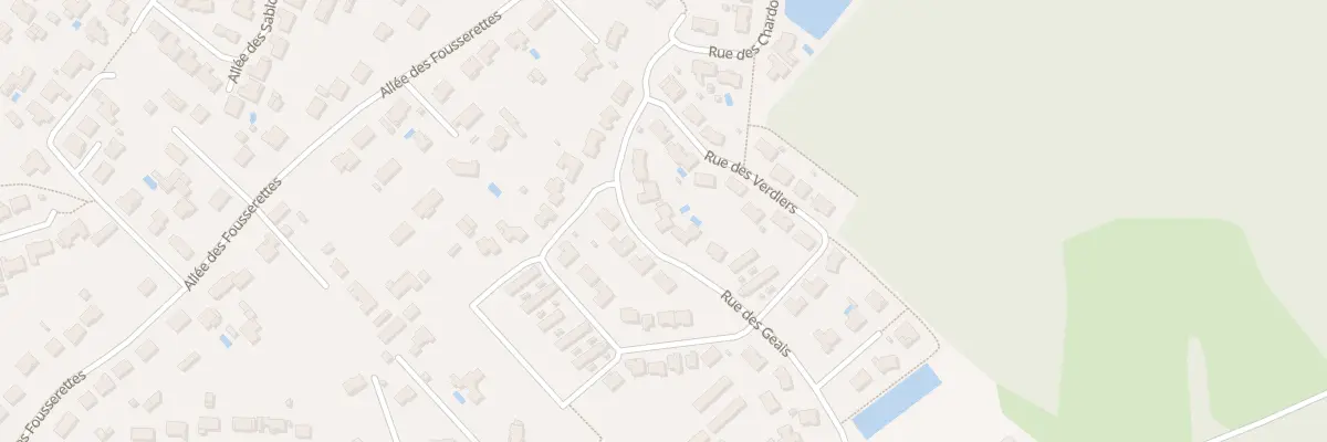 Plan du 5 Rue des Geais à Montamisé