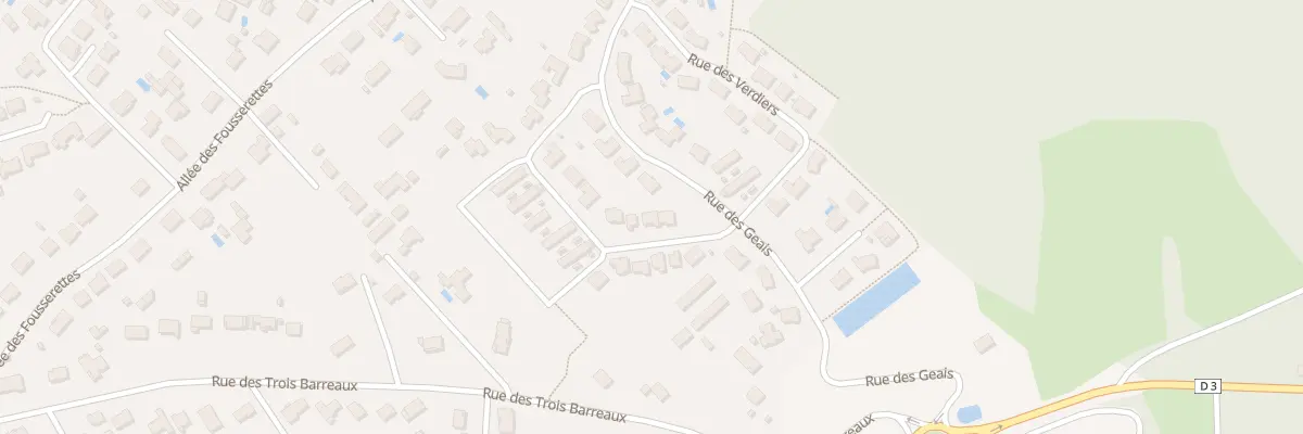 Plan du 11 Rue des Loriots à Montamisé