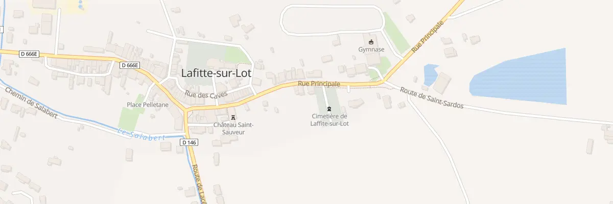 Plan du 72 Rue Principale à Lafitte-sur-Lot