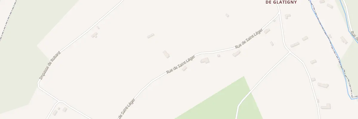 Plan du 324 Rue de Saint Leger à Fontaine-la-Louvet