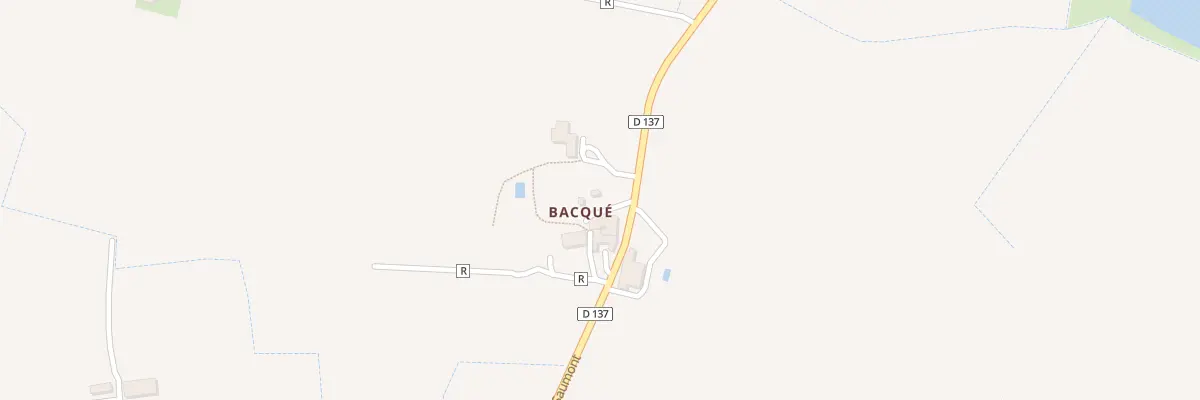 Plan du 1491 Rte du Saumont à Francescas
