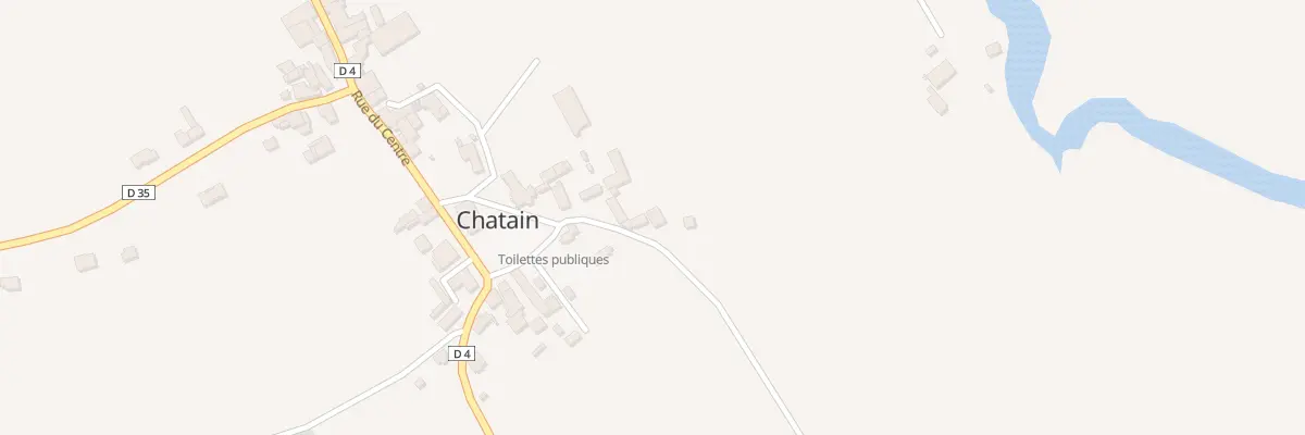 Plan du 8 Rue de l’Abbe Paul Guillon à Chatain