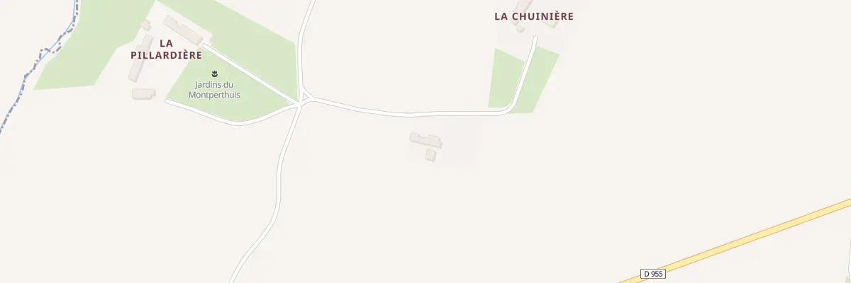Plan du 72 La Petite Chuiniere à Chemilli