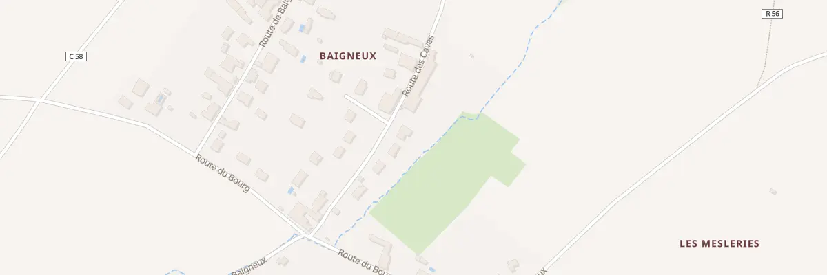 Plan du 4 Rte des Caves à Cheillé
