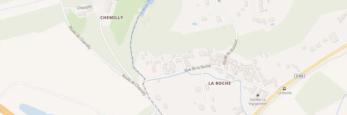Plan du 4 Pas de la Roche à Cinq-Mars-la-Pile