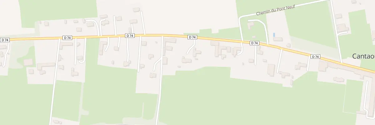 Plan du 23 Rue du Pic du Midi à Cantaous