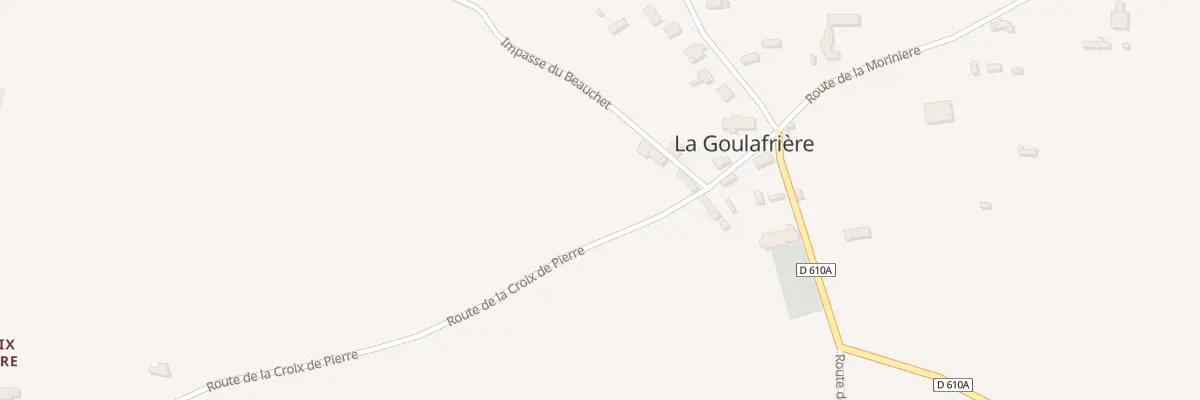 Plan du 25 Imp du Beauchet à La Goulafrière