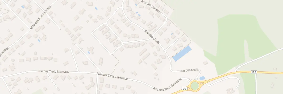 Plan du 18 Rue des Loriots à Montamisé