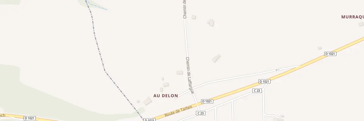 Plan du 54 Che de Laffargue à Miramont-d’Astarac