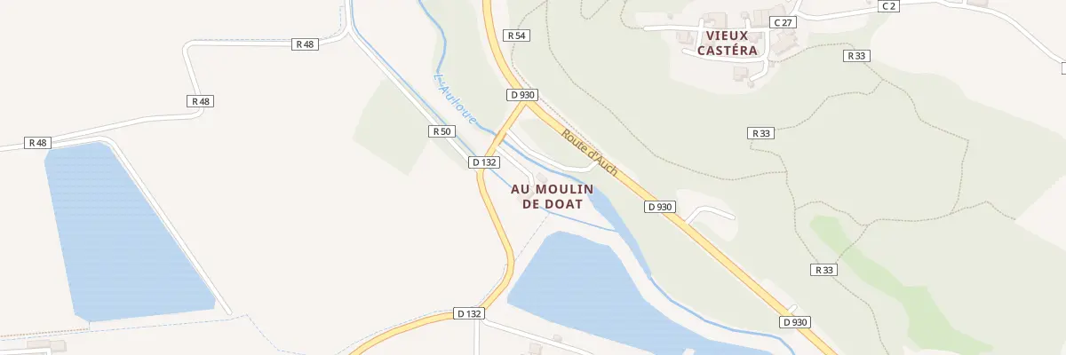 Plan du 59 Rte de Bonas à Castéra-Verduzan