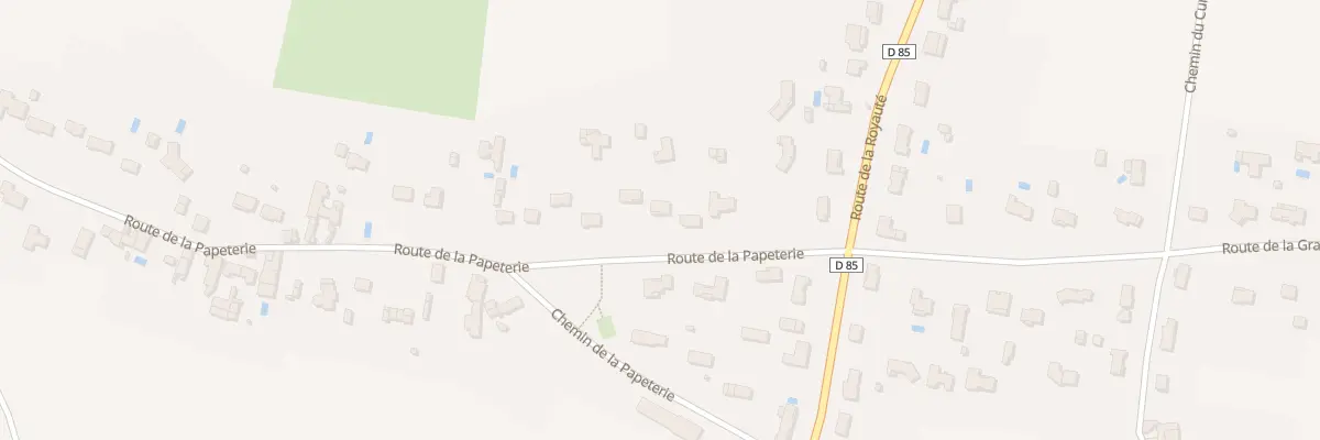 Plan du 8B Rte de la Papeterie à Saint-Georges-lès-Baillargeaux