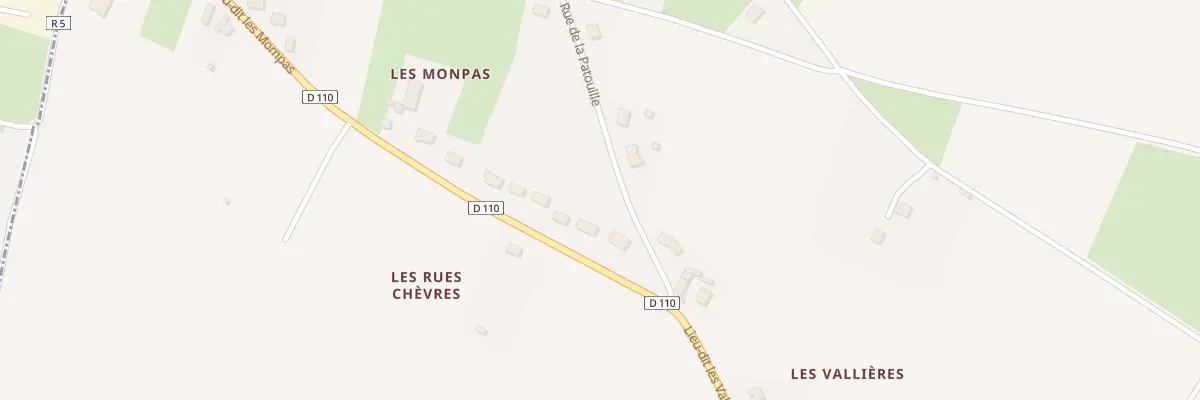 Plan du 92 Les Monpas à Theneuil