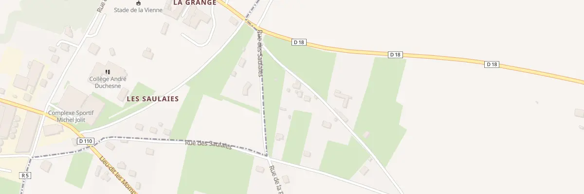 Plan du 2 Les Rabonnieres à Theneuil