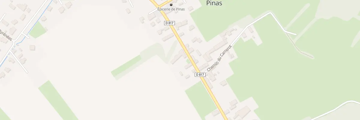 Plan du 20 Rte Nationale à Pinas