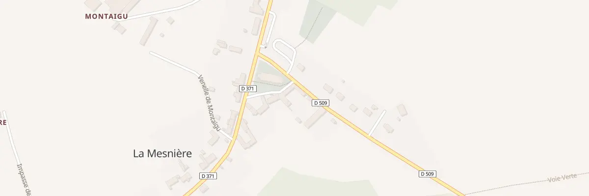 Plan du 3 Rte de la Motte Boulet à La Mesnière