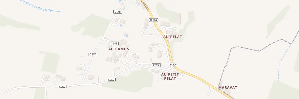 Plan du 893 Rte de Saint-orens à Béraut