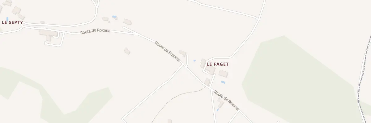 Plan du 73 Le Faget à Pomport
