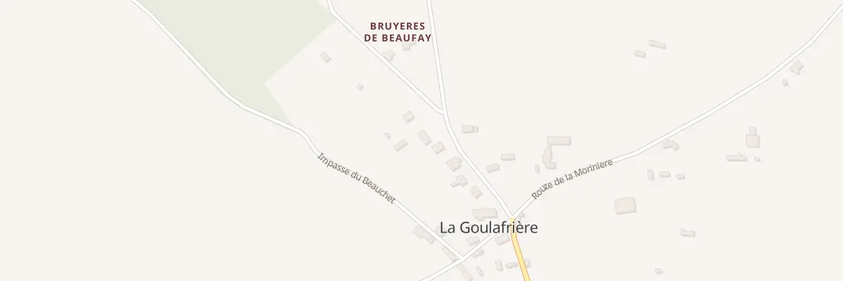 Plan du 101 Rte d’Orbec à La Goulafrière