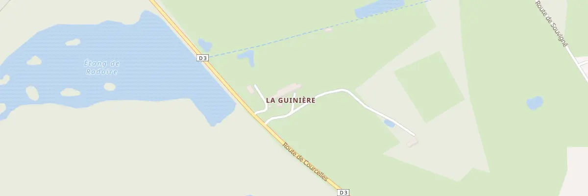 Plan du 600 Rte de Courcelles à Ambillou